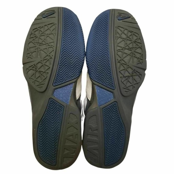 Nike Air Mens Force Operate Max 1 Sneaker White Blue 310429-144 Strap 10.5M - Picture 7 of 12